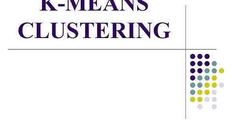 kmeans clustering Part-1 in Bangla