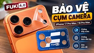 Có nên dán bảo vệ cụm camera iphone? thử miếng dán fuki 4.0