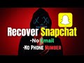 How To Recover Snapchat Account Without Email Or Phone Number How To Recover Snapchat Account Without Email Or Phone Number