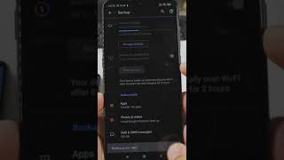 Sony Xperia 1 V Save files from old phone using Google One Backup