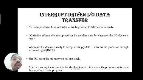 Module 3:3 Interrupt Driven Data Transfer Scheme