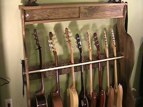 Wooden Electric Guitar Stands, Handmade