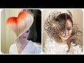 Hair extensions braids hairstyles for short hair | Amazing color hair transformation toturial