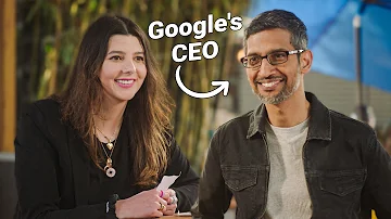 Talking Tech With Google CEO Sundar Pichai!!