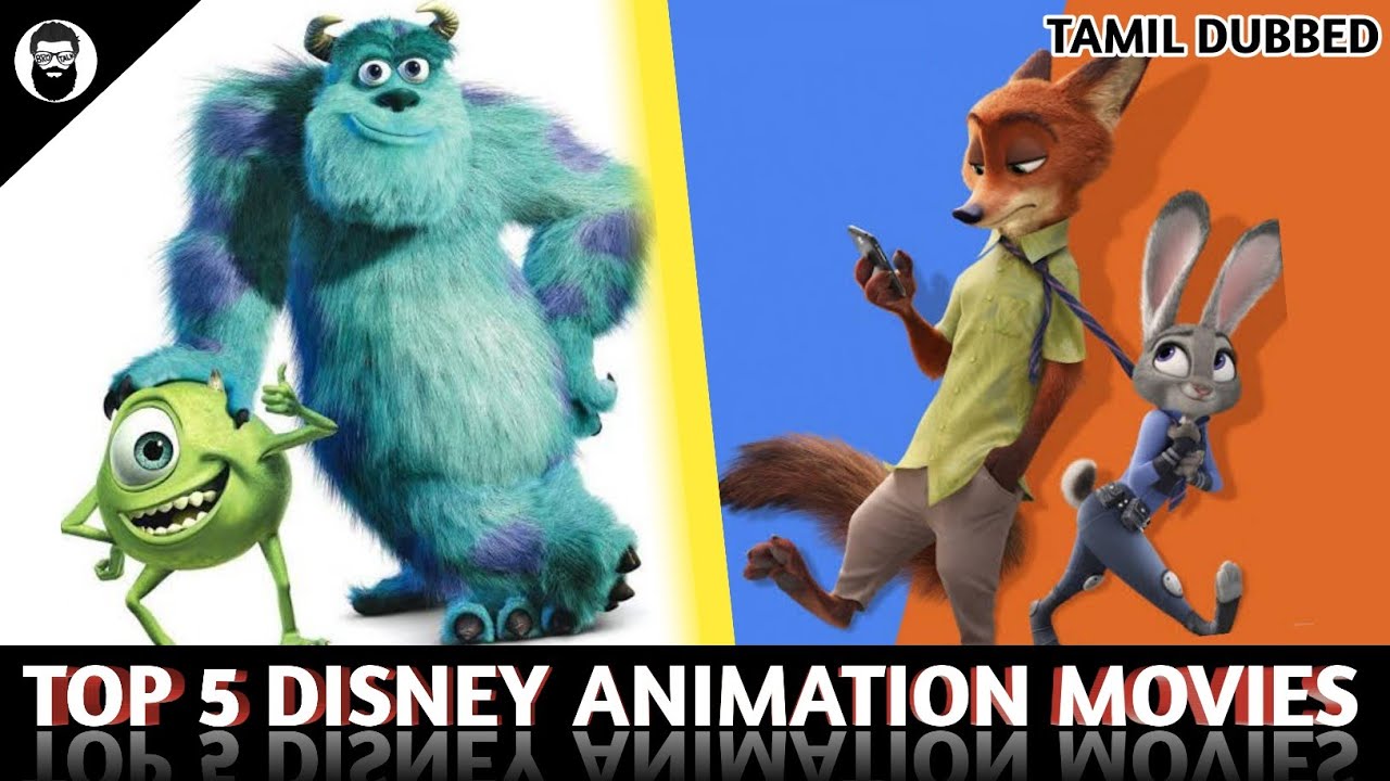 Top 5 Disney Animation Movies Tamil Dubbed | Best Disney Movies Tamil Dubbed  | BroTalk Hollywood - YouTube