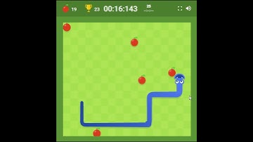 Google Snake Speedrun Classic Mode Standard 25 Apples 5 Apples Standard 21.195s