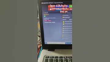 oppo A78 5g pattan Remove frp unlock tool se