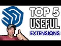 The Top 5 FREE SketchUp Extensions Everyone Should Have!