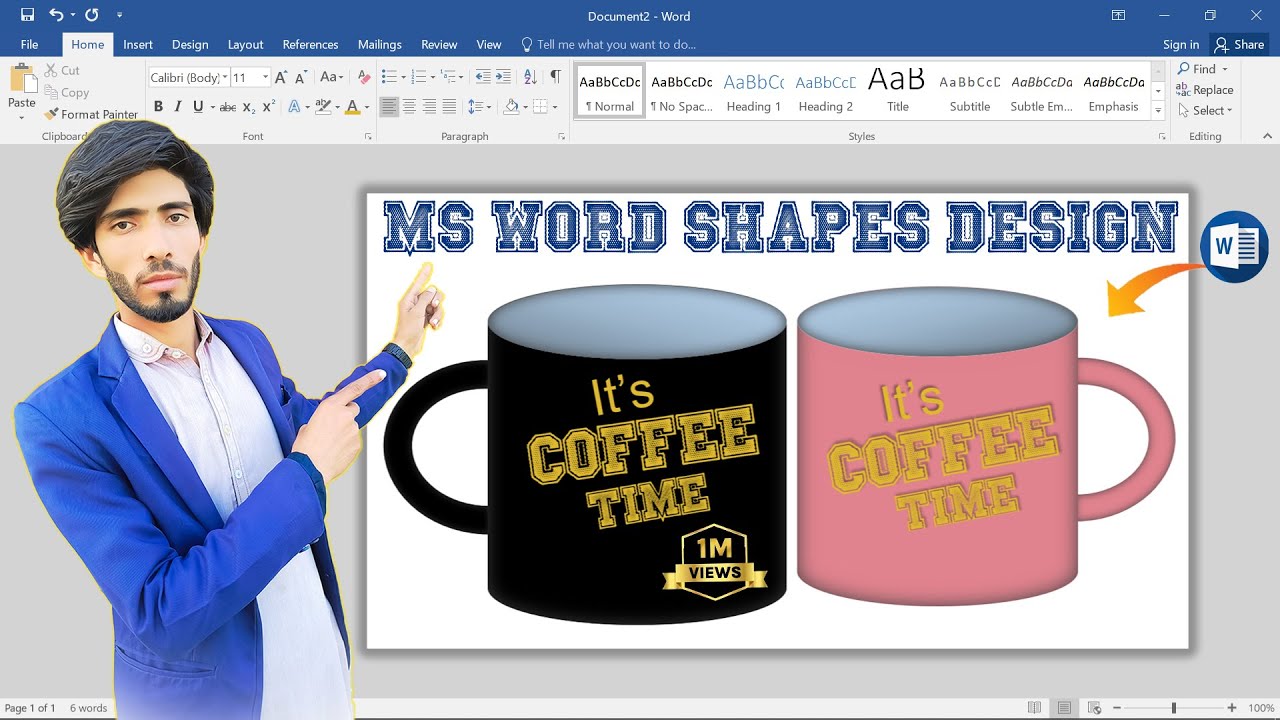 Ms word shapes practice | WinWord Shapes Practice