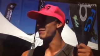 Pacific Paddle Games 2016 post race interview Noa Hopper