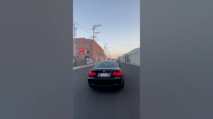 Pure V8 Sound, Meisterschaft GT2 Exhaust On A BMW M3 E92.