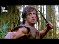 Rambo S Desperate Escape From The Mine Full Scene Rambo First Blood 