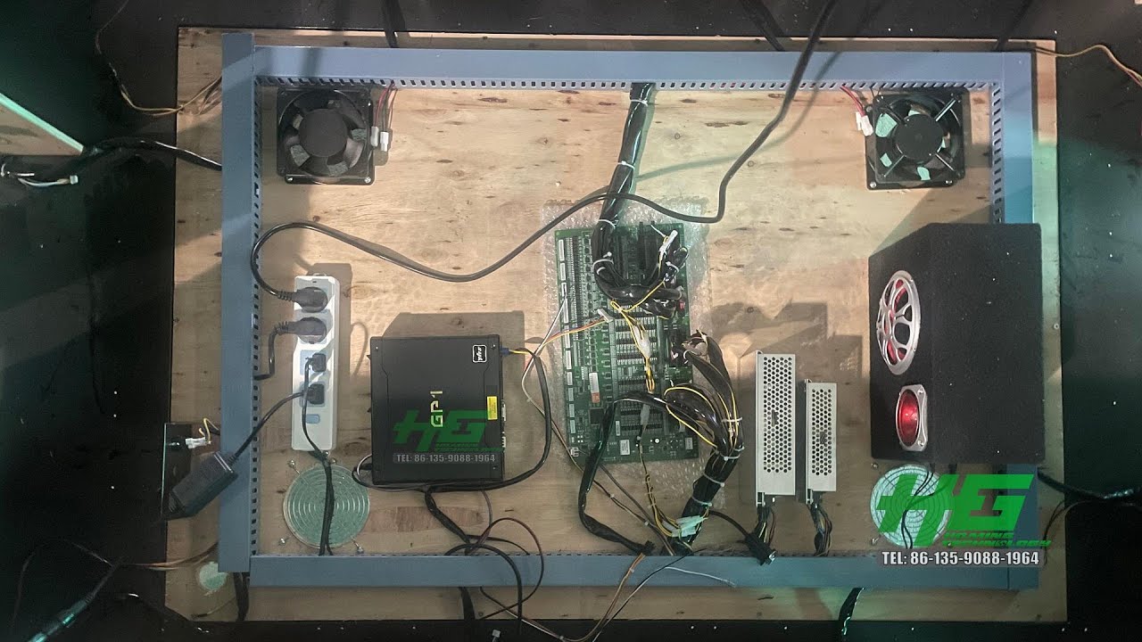 How to Install IGS Game Board,IO Board For Fish Tables With Mutha Goose ...