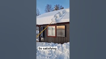 The perfect way to remove snow #trending #winter