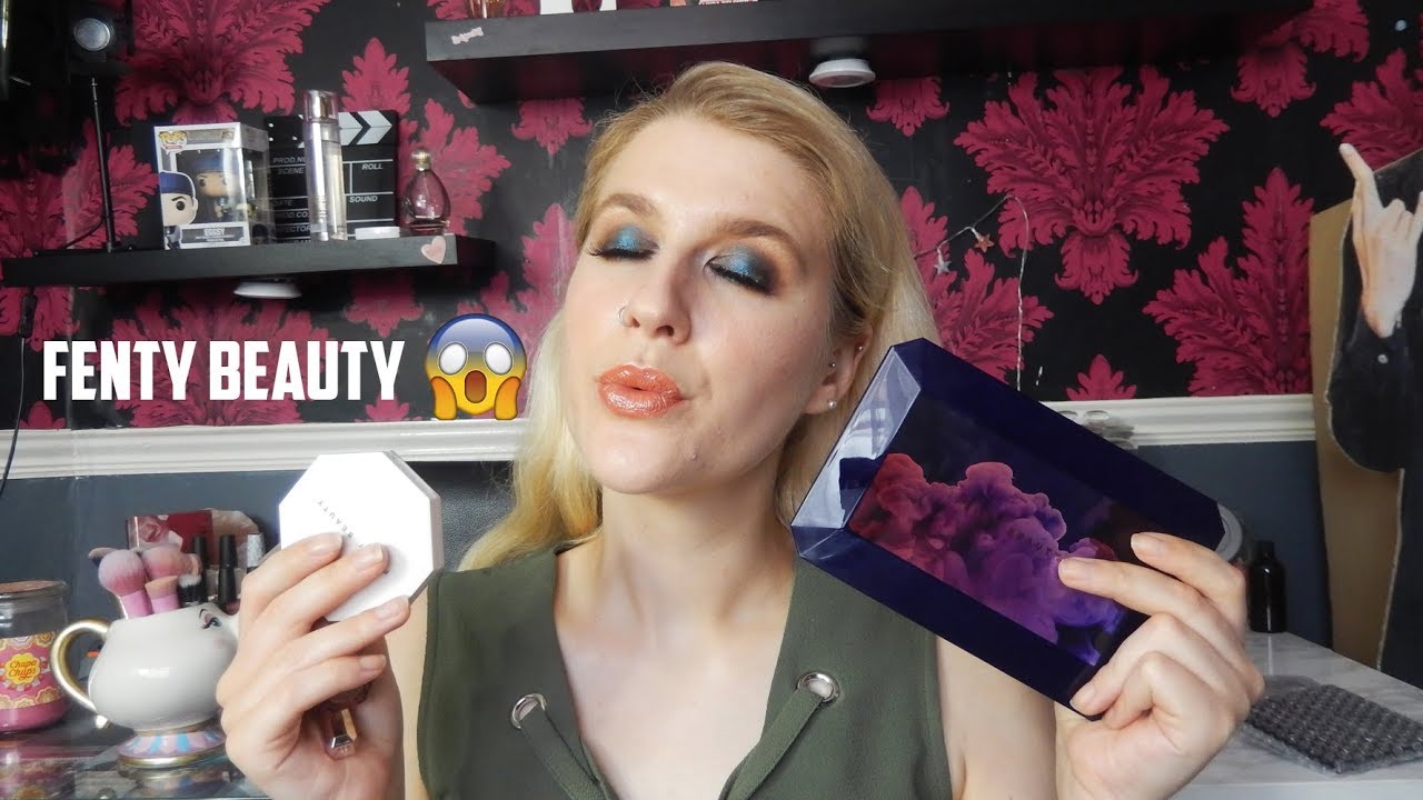 FINALLY TESTING OUT FENTY BEAUTY! - YouTube