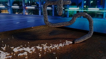 Silly Funnel With Molecular Script Particles - Blender3D