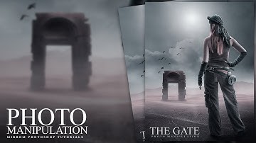 The Gate Photo Manipulation - Photoshop Tutorial