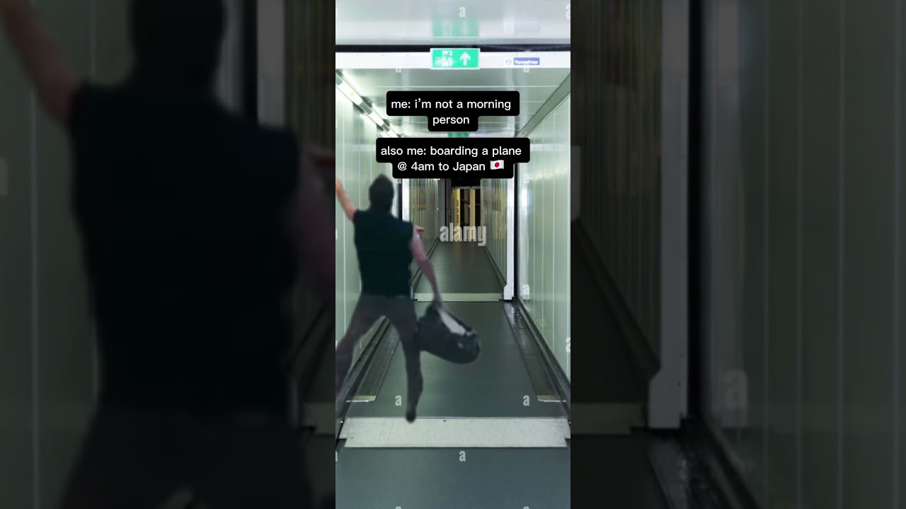 POV: You’re Not a Morning Person… Unless It’s a Flight to Japan 🇯🇵✈️