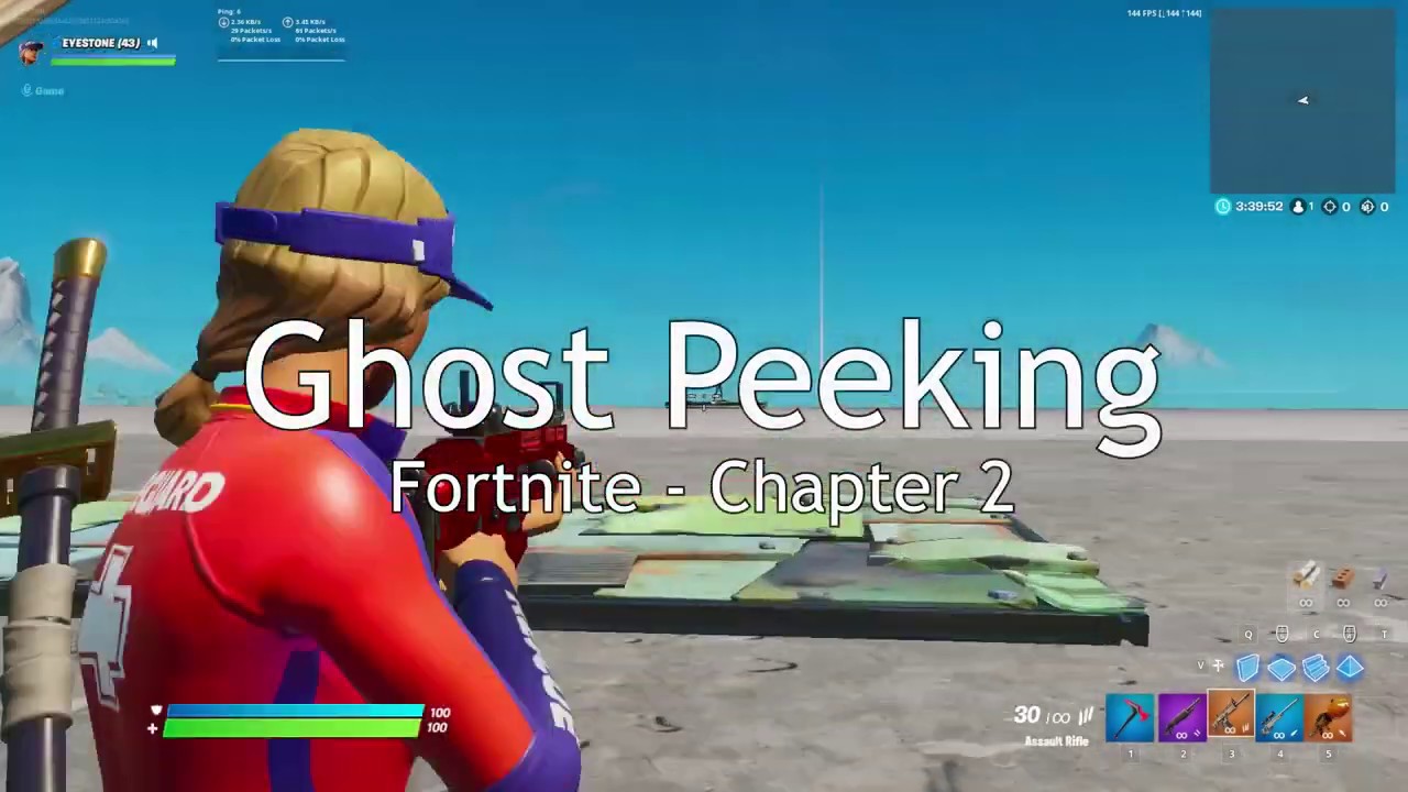 How To Ghost Peek In Chapter 2 Of Fortnite Youtube Ghost Peek Fortnite Tutorial Ghost Peek Fortnite Tutorial How To Ghost Peek In Chapter 2 Of Fortnite Youtube