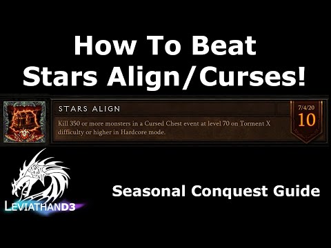 [Diablo 3] How To Beat Curses! / Stars Align Conquest | Season Guide