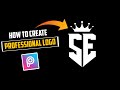 HOW TO CREATE PROFESSIONAL LOGO IN PICSART | HOW TO MAKE YOUR OWN LOGO | LOGO DESIGN TUTORIAL |