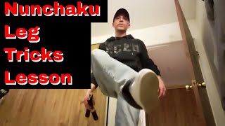 Three Freestyle Nunchaku Leg Trick Variants - By Jason Jadud