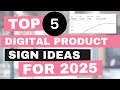 The Easiest Digital Products to Make in 2025! - Make Your First 100 Sales FAST!