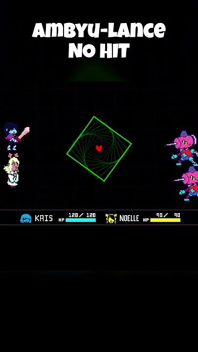 Ambyu-Lance No Hit | DELTARUNE | #undertale #fyp #shorts