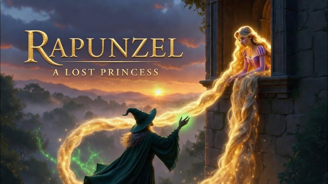 Rapunzel: A Lost Princess | Magical Fairy Tale Story & Bedtime Animation