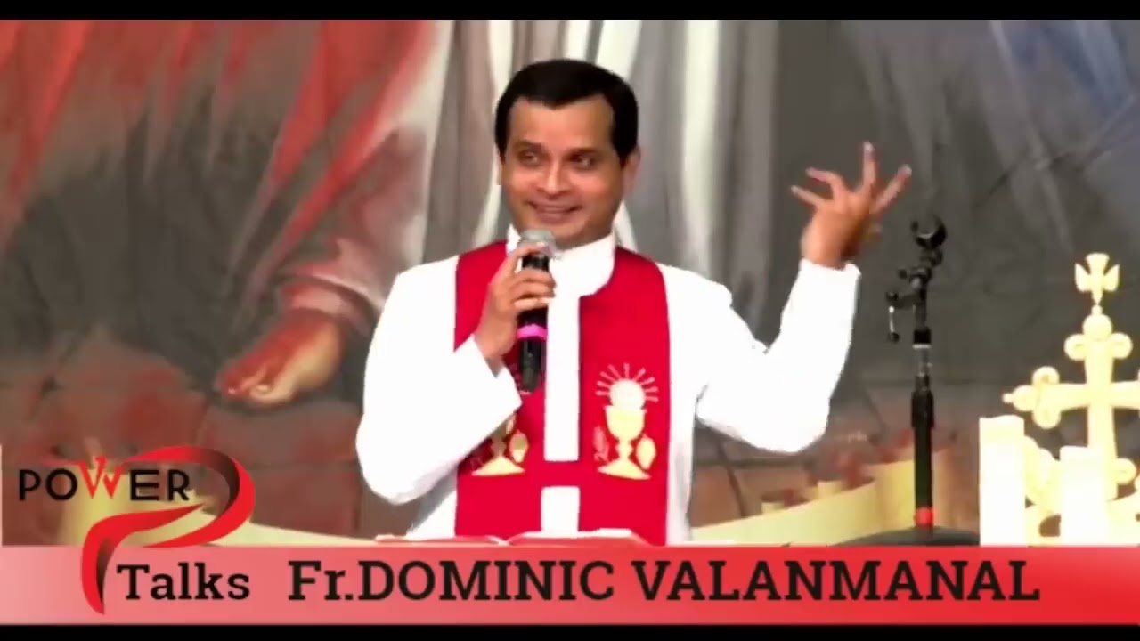 🔥 “Let the Holy Spirit Fill You – Powerful Sermon by Fr. Dominic Valanmanal” 🔥ഡോമിനിക് അച്ഛൻ 