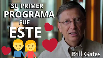 ¿Qué idioma programó Bill Gates?