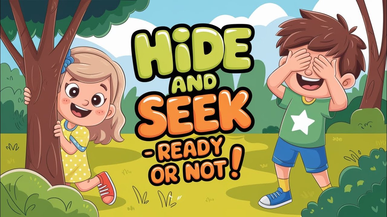 Hide and Seek Song for Kids | Fun & Playful Nursery Rhyme - YouTube