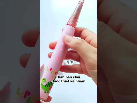 Review bàn chải điện Brushie cho bé