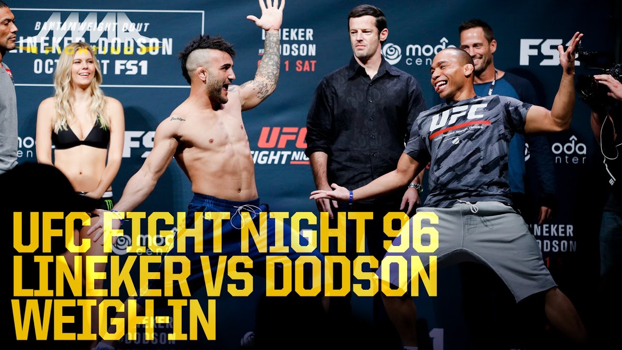 UFC Fight Night 96 Weigh-In Highlights