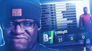 i took the WORST BUILD in NBA 2K19 and scored 21 points at the park! WORST BUILD IN 2K19?