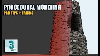 Procedural Modeling in 3ds Max - Tips and Tricks