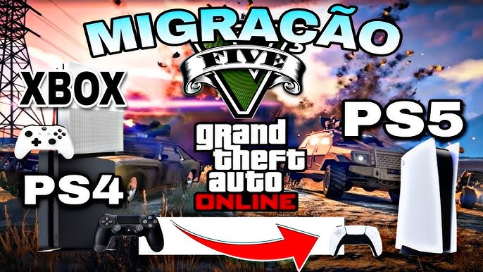 Conta Upada E Dinheiro No Gta Online Ps4 E Ps5 - DFG