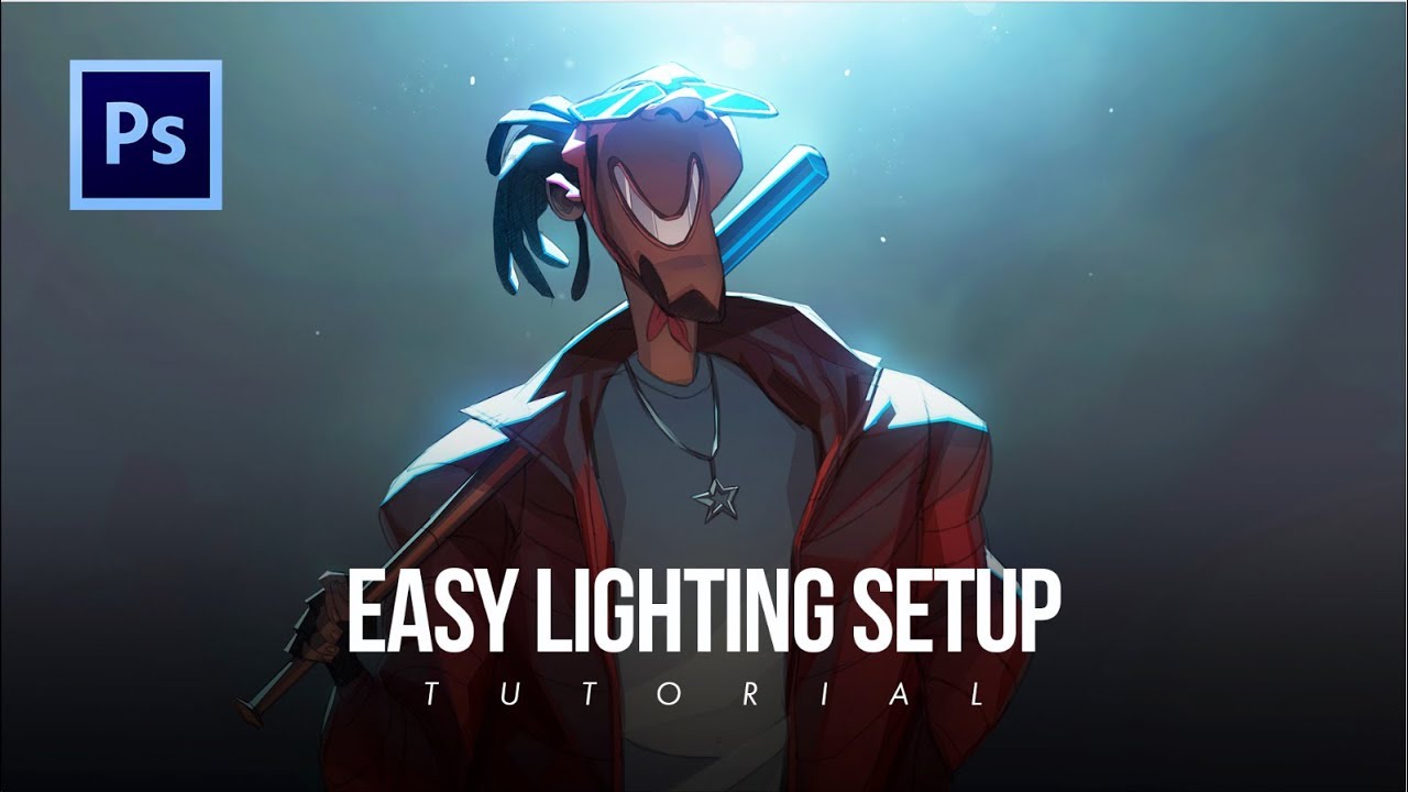 How To Use Lighting To Color Characters Quickly For Digital Art - Youtube