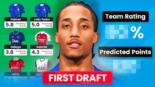 MY FIRST FPL GW1 DRAFT! 💥 | BEST RANK 1,290th 🌍 | Fantasy Premier League 2025/26