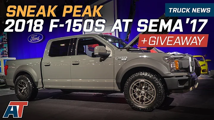 SEMA 2017 – Sneak Peak Of The Top 2018 Ford F150s At SEMA 2017