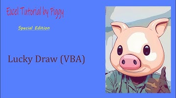 Simple Lucky Draw (VBA) 抽獎小程式