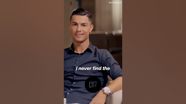 Cristiano Ronaldo on his LOVE for McDonald's