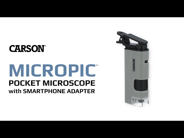 Amazing Sights In Your Own Home — The Carson MP-250 LED / UV Lighted Pocket  Microscope (MicroFlip™) 