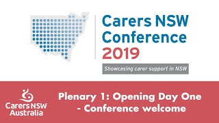 Plenary 1: Opening Day One - Conference welcome