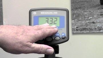Loup Electronics Weighlog 200 Operation