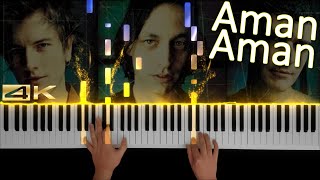 Duman - Aman Aman | Piano Tutorial (Medium) -4K Resimi