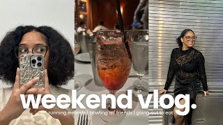 WEEKEND VLOG: RUNNING ERRANDS | BOWLING W/ FRIENDS | GOING OUT TO EAT