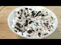 HELADO DE GALLETAS OREO 3 INGREDIENTES