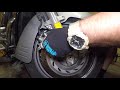 2005 Honda VTX1300 How to remove front and rear wheels DIY