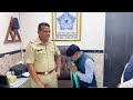 Nilesh Bagul Inspector Merine Drive police station Mumbai I wished him by chanting Bhagavad Gita